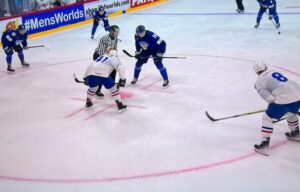 Finlands segermål i förlängning mot Frankrike i VM