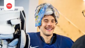 Juuse Saros njuter av ledig dag mitt i VM-turneringen